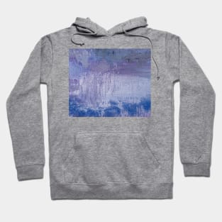 Abstract Oil Painting 10c4 Very Peri Cobalt Hoodie